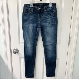 Vigoss skinny jeans womens size 27 dark wash